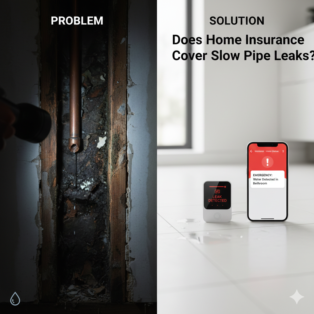 Does Home Insurance Cover Slow Pipe Leaks?