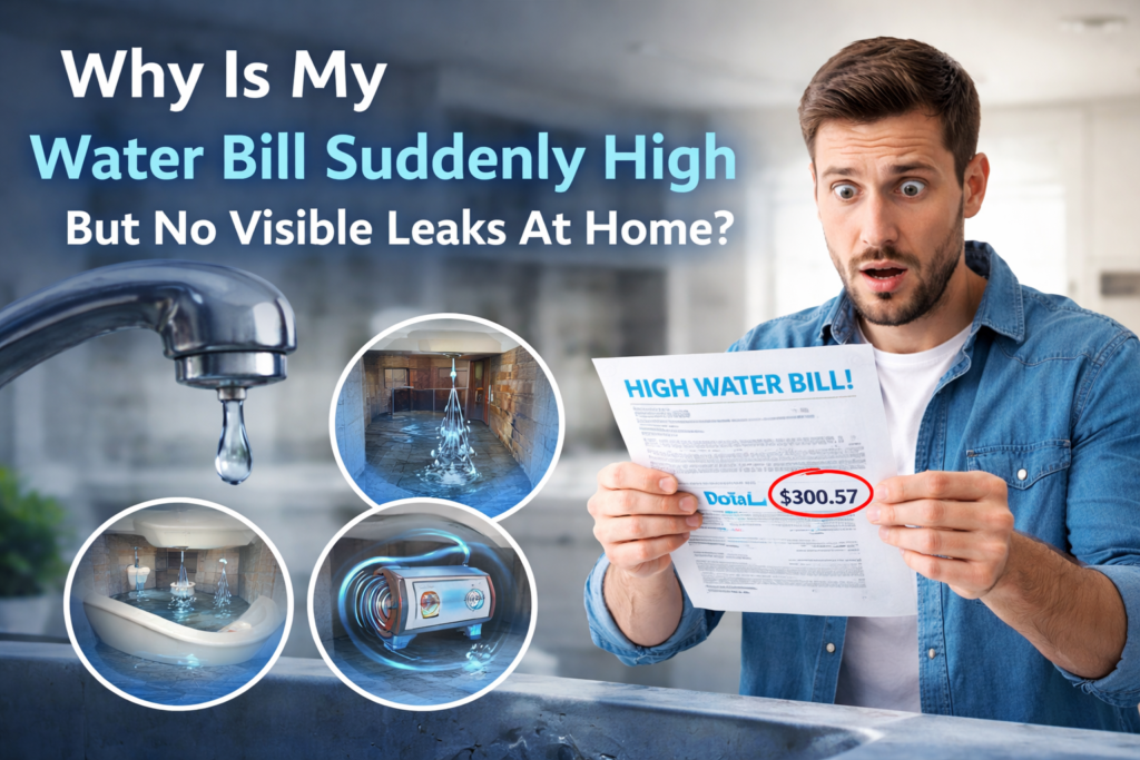 Why Is My Water Bill Suddenly High But No Visible Leaks At Home